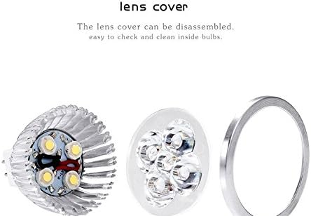 4W LED MR16 Bulbs, 12V LED Spotlight Bulb, 4W (35W Equivalent Halogen Replacement), Cool White 6000K, 8 Pack