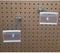 National Plus 8 Inch 2 1-1/4 Inch Heavy Duty Pegboard Scanner Hook Plus by Flip Up Label Holder