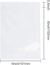 L-BOST 4 x 6-inch 2Mil Clear Reclosable Poly Storage Bags - Pack of 100 for Candy Cookies Cards