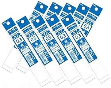 Pentel Refill Ink for EnerGel Liquid Gel Pen, 0.3mm Blue Ink, Value Set of 10 Refills