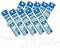 Pentel Refill Ink for EnerGel Liquid Gel Pen, 0.3mm Blue Ink, Value Set of 10 Refills