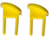 Yellow Safety Switch Key, Compatible with Craftsman Radial Arm Jointer Band Drill, 2pcs-pack