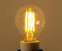 G45 Bulb E12 4W 600 Dimmable Bulb G16.5 3000K 6 Pack LED Globe Filament Lumens Vintage Edison Clear Glass Warm White