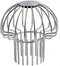 3 Inch 304 Stainless Steel Gutter Guard Filter Strainer for Round Downspout, Anti-Blocking Line Cap Drain Cover