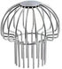 3 Inch 304 Stainless Steel Gutter Guard Filter Strainer for Round Downspout, Anti-Blocking Line Cap Drain Cover