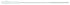 Vikan White Tube Brush 4, PP/PBT, 5375