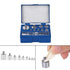17Pcs Precision Calibration Weight Set, 1 x 100g, 1 x 50g, 2 x 20g, 1 x 10g, 1 x 5g, 2x2g, 1x 1g, 1x500mg