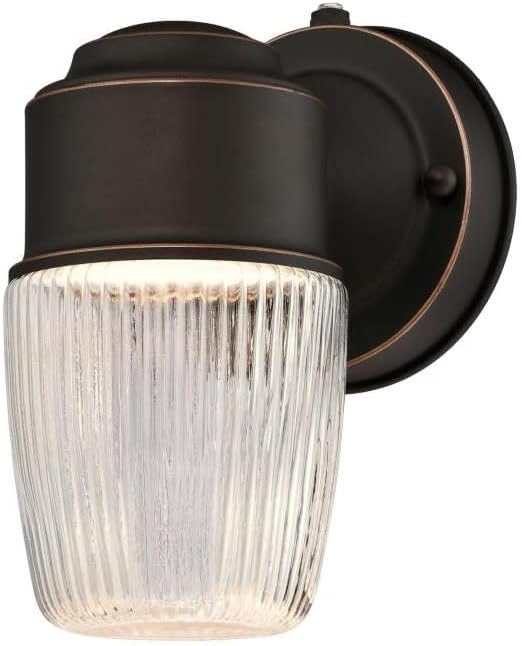 Westinghouse 6106900 One-Light LED Outdoor Wall Fixture with Dusk to Dawn Sensor,