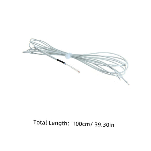 5pcs Thermistors with High-Temperature PTFE Wiring for Reprap Printer Extruder Heated Bed Precision Temperature Sensor