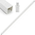 Durable Plastic Wall Mounted Replacement Towel BAR 24" Rod with Spring Loaded Ends
