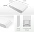 YOOUSOO 2 Pack Under Desk Drawer Organizer, Slide Out Pencil Holder, Plastic Desk Accessories, Self-Adhesive