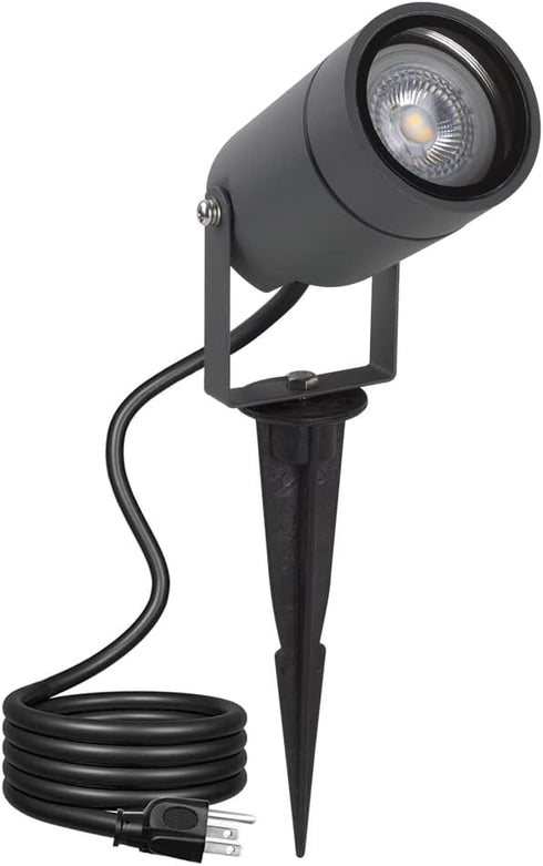 DAWALIGHT Outdoor Spot Light, Landscape Lighting 6W Spotlight for Yard, Replaceable GU10