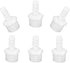 JoyTube 1/2" Barb X 3/4" NPT Male Thread Adapter - Plastic Hose Barb Fittings (Pack of 6)