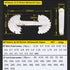 Thread Pitch Gauges Measure Tool Set, Stainless Steel Metric & Imperial Screw Gauge for Industrial Measurement