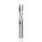 KEENTECH CNC Spiral Router Bit, 2 Flute Down Cut, 3/8" Shank, 3/8" Cutting Diameter, 1-1/4" Cutting Depth, Solid