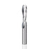 KEENTECH CNC Spiral Router Bit, 2 Flute Down Cut, 3/8" Shank, 3/8" Cutting Diameter, 1-1/4" Cutting Depth, Solid