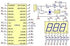 HiLetgo VOT-8 DIY Kit for Student Electronic Exercise, Voltage Meter Electronic Production Suite