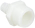 325HB-8-12N-pk10 Par-Barb Male Connector Fitting, Nylon, 1/2" Hose Barb x 3/4" Male NPT, White (Pack of 10)
