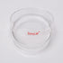 stonylab Glass Petri Dish, 75x15 mm Autoclavable Borosilicate with Clear Lid for Laboratory