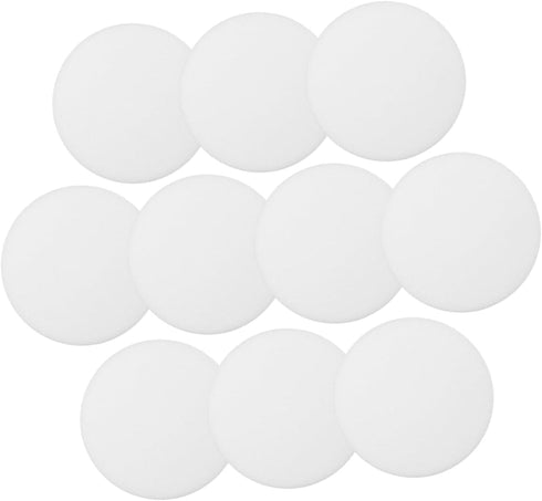 TOPPERFUN 10PCS Recessed Light Cover, 3 Inch Round LED Downlight Diffuser White Plastic