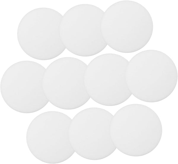 TOPPERFUN 10PCS Recessed Light Cover, 3 Inch Round LED Downlight Diffuser White Plastic