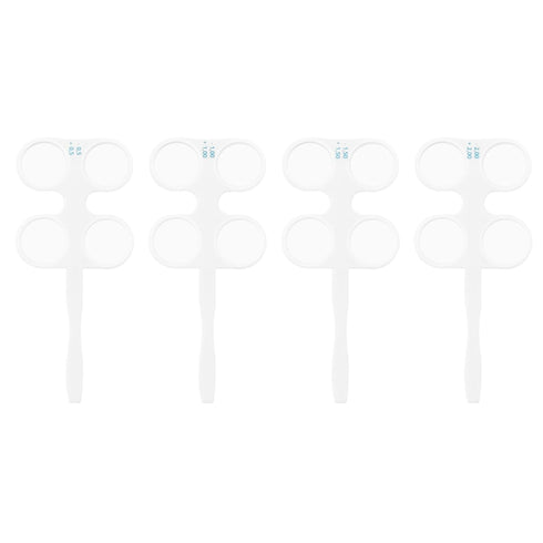 XEJMEOO 4 Units Optical Flipper, Plastic Adjustable Optometry Flip Lens Optical Optometric Equipment