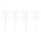 XEJMEOO 4 Units Optical Flipper, Plastic Adjustable Optometry Flip Lens Optical Optometric Equipment