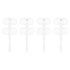 XEJMEOO 4 Units Optical Flipper, Plastic Adjustable Optometry Flip Lens Optical Optometric Equipment