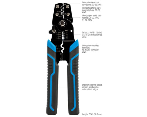 Jonard Tools TCC-1416 Electric Lug and Terminal Crimper Tool.