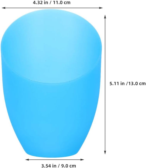 5.11X4.33X3.54In Amosfun Horseshoe Plastic Lampshade Replacement for Floor Table Wall Lamps Multi Head Lamp Covers