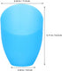 5.11X4.33X3.54In Amosfun Horseshoe Plastic Lampshade Replacement for Floor Table Wall Lamps Multi Head Lamp Covers