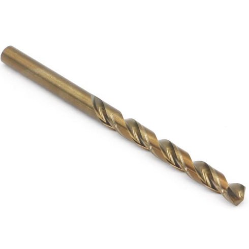 M35 Cobalt Drill Bit Set, 6.5mm, 10 Pieces for Hard Metals Like Stainless Steel, Cast Iron, Exceptional Heat