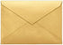 LUXPaper A7 Baronial Invitation Envelopes | Gold Metallic, Pointed Flap, 5 1/4" x 7 1/4", 50 Qty