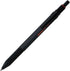 Rotring 600 3-in-1 Multicolor Pen and Mechanical Pencil - Silver Barrel, Brass Mechanism, Fine Point Tips