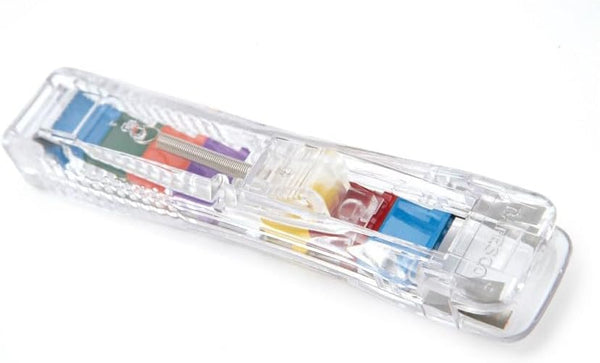 Rapesco Supaclip #40 Dispenser with 25 Multicoloured Refill Clips (RC4025MC)