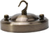 Generic Rust Resistant Vintage Ceiling Rose Hook Plate Light Fitting for Pendant Lamp or Chandelier,Complete Mounting