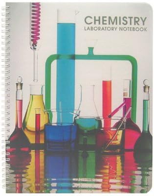 BookFactory Student Chemistry Carbonless Lab Notebook, 75 Sets, 8.5" x 11", 150 Sheets Total, Scientific Ruled Format