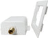 1/2 Inch 3/4 inch Hammer Pack 1 XFITTING Premium Washing Machine Outlet Box, MIP/Sweat x MHT, White (Copper Arrestor)
