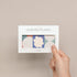 Monolike Color Palette Sticky Objet 300 A Set 4P, Self-Adhesive Memo Pad with 30 Sheets