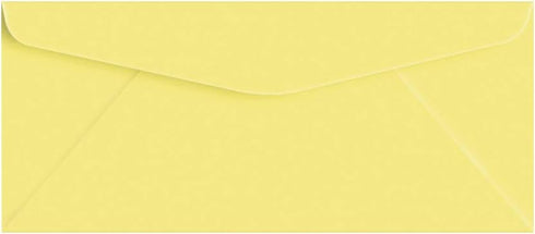 Canary Premium Pastel #10 Business Envelopes - 4 1/8 x 9 1/2 Inches - 50 per Pack