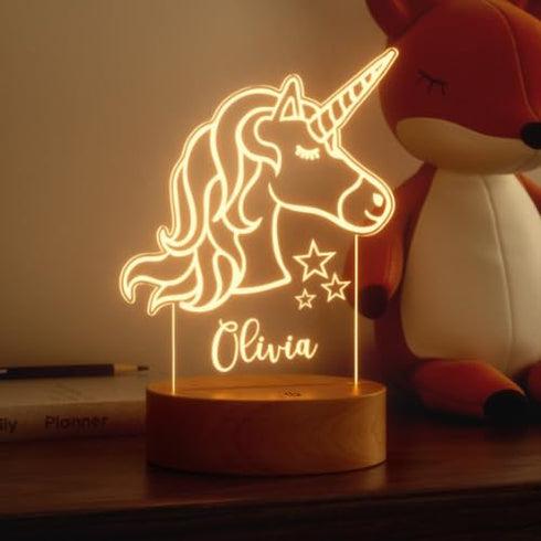 Personalized Baby Gift Name Night Light for Kids Girls Boys Nursery Decor