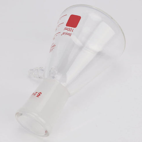 stonylab Filtering Flask, 100 ml Heavy Wall Borosilicate Glass Filter Flask with 24/40 Standard Taper Outer Joint, Bolt