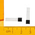 DS18B20 10pcs Black Durable 18B20 TO-92 3 Pins Wire Integrated Circuit Temperature IC Sensor