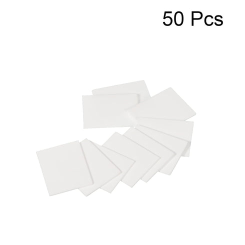 PATIKIL Alumina Ceramic Sheet Insulating Cooling Pad 50pcs High Hardness for MOS Transistor 22x17x0.65mm