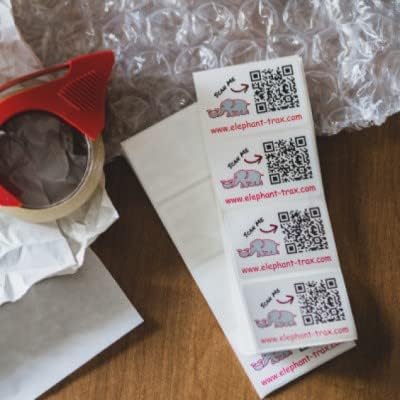 Smart Storage QR Labels for Organizing, Moving, and Inventory Tracking - 40 Ultra Durable Unique Labels (3x2)
