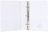 Staples 580931 1-Inch Standard Mini View Binder, 5-1/2-Inch x 8-1/2-Inch, Round Rings, White