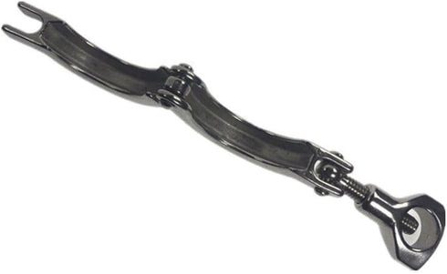 MDNNIHTPL 1pcs SS304 Applications(145mm) Sanitary Stainless Steel Tri Clamp - Heavy Duty Clamp for Food, Dairy