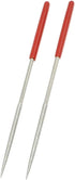 Utoolmart 2-Piece Mini Diamond Needle File Set, 4mm x 160mm Round Files, 150 Grits for Metal Glass Stone