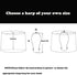HanWenHone Holder6 Inch -2 SetDetachable 2 Lamp Shade Harp Lamp Harp Kit Shade Holder for Table & Floor Lamps DIY