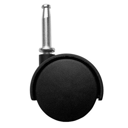 MySit 2-Inch Stem Caster Wheels, Stem 8 x 38mm or 5/16-Inch Diameter, 1.5 inch Long - Set of 5